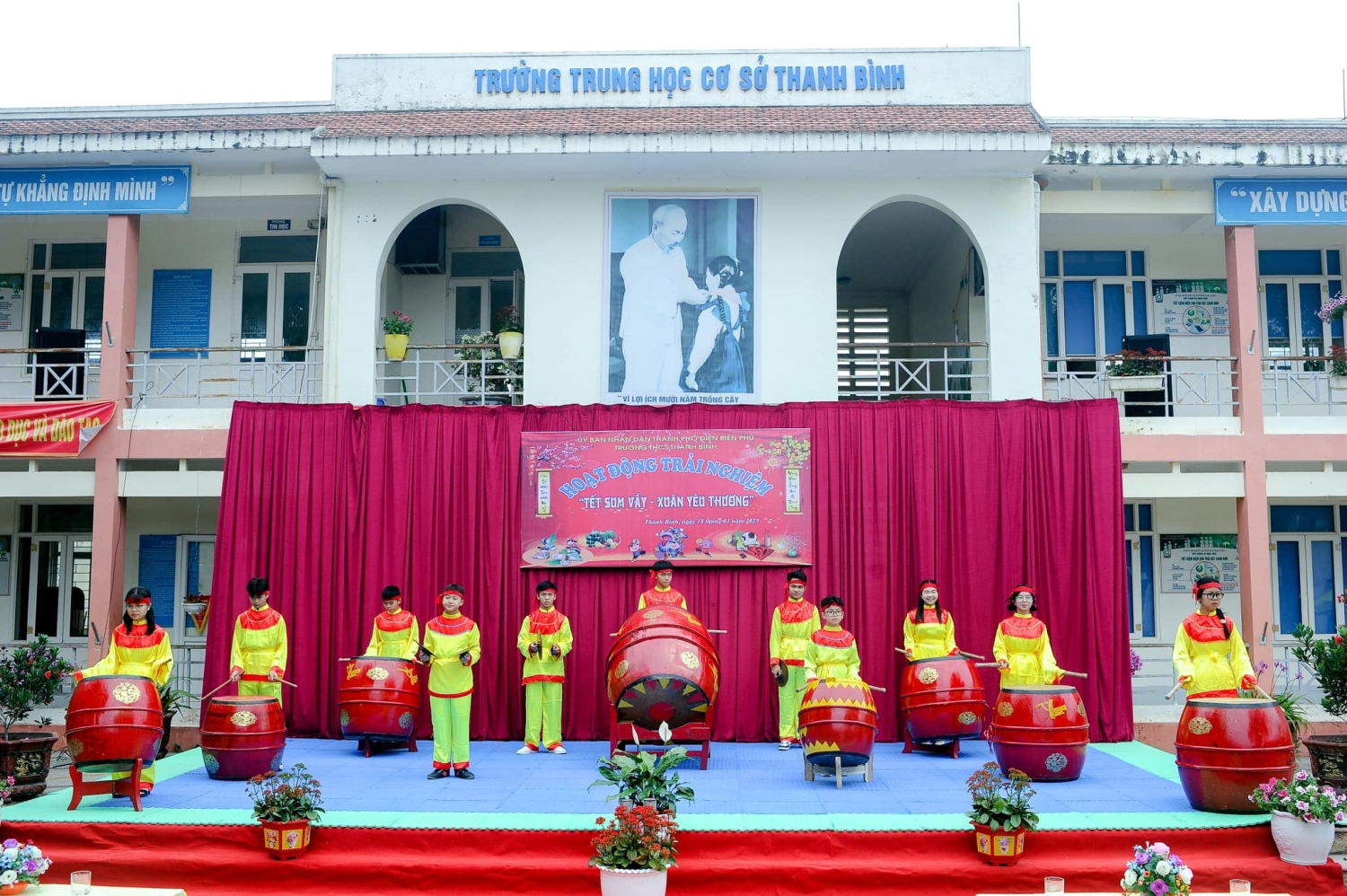 Tết sum vầy Xuân yêu thương THCS Thanh Bình (2)