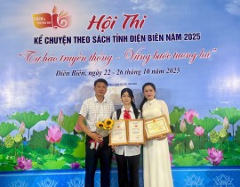 Một số hình ảnh tuyên dương kết quả cuộc thi kể chuyên năm...